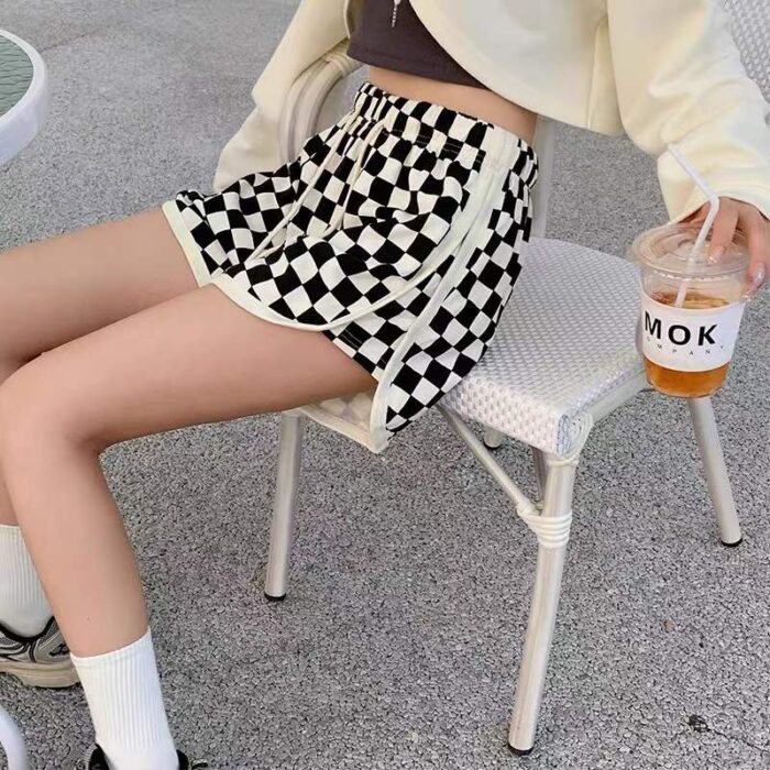 Sports wide-leg casual hot girl shorts summer Korean style ins trendy solid color - Tradedubai.ae Wholesale B2B Market