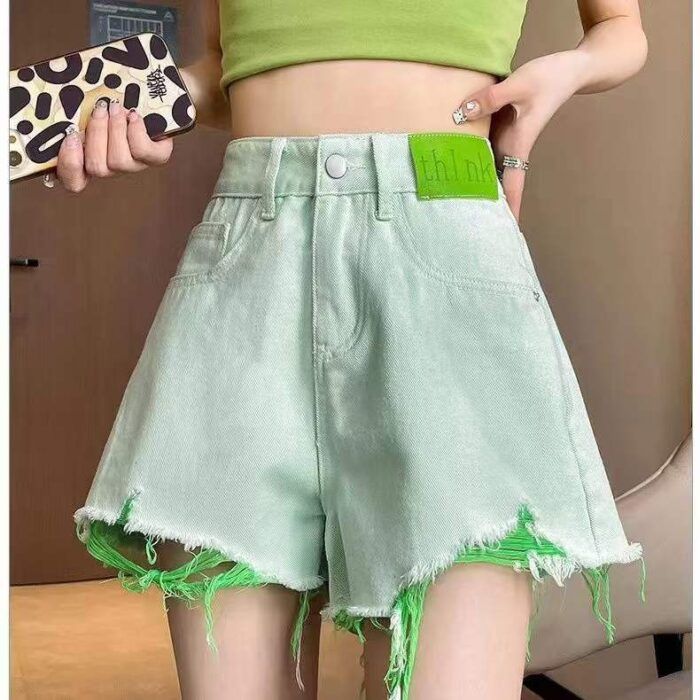 Summer new high-waisted petite loose thin wide-leg hot pants - Tradedubai.ae Wholesale B2B Market