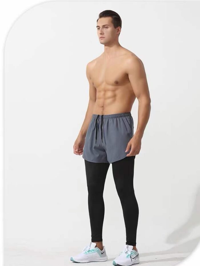 The entire model of American basketball fake two-piece sports shorts - Tradedubai.ae Wholesale B2B Market