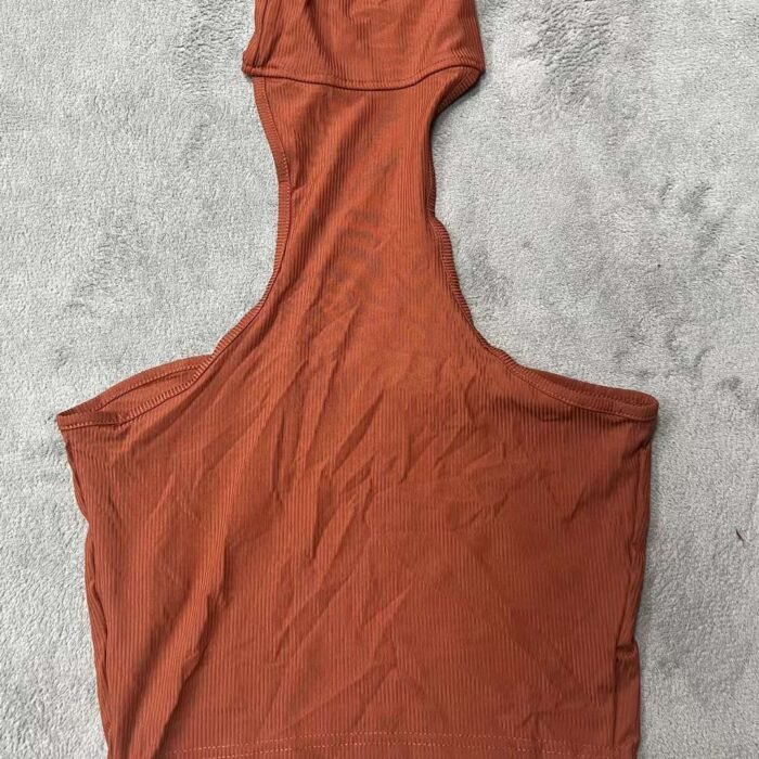 The entire monochrome sexy hottie style slim-fitting waistless backless sleeveless top - Tradedubai.ae Wholesale B2B Market