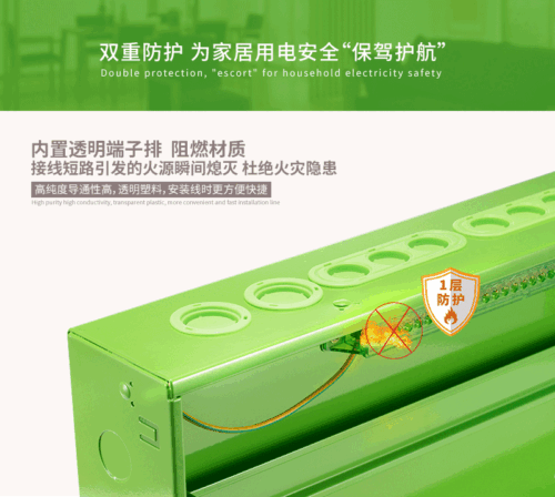 Ultra-wide smart arc double protection distribution box - Tradedubai.ae Wholesale B2B Market