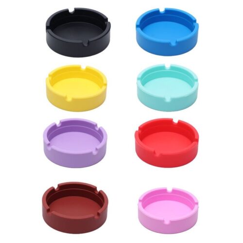 Wholesale 83 cm Ash Tray Cheap Easy to Use Hotel Office Smoking Accessories Custom Logo Round Shape Silicone Ashtray - Tradedubai.ae Wholesale B2B Market