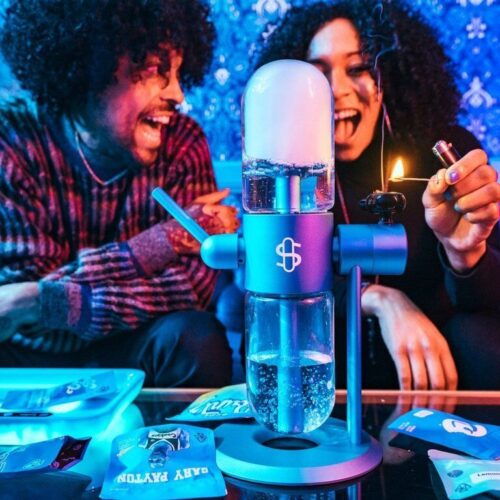 Wholesale Custom Logo 360 Gravity Hookah Cookies 2 in 1 Glass Aluminum Gravity Bong - Tradedubai.ae Wholesale B2B Market