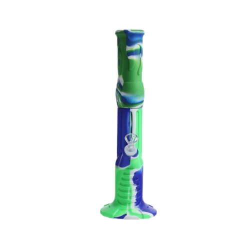 Wholesale Custom Logo Silicone Glass Waterpipe Gourd Shape Glass Bong Silicone Bong Beaker - Hookah Shisha - Tradedubai.ae Wholesale B2B Market