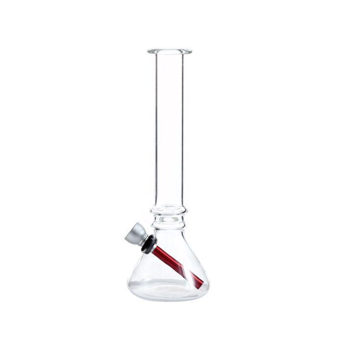 Wholesale Custom Logo Skull Shape 25 cm height 7 mm Thickness Weed Glass Bong Waterpipe Water Bong Beaker for cannbis - Hookah Shisha