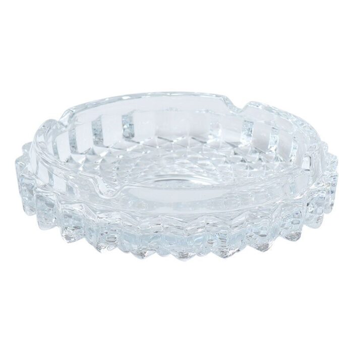 Wholesale Custom Logo Smoking Accessories 140-65 mm Crystal Glass Ashtray for Cigarette Smoking Hotel Office - Tradedubai.ae Wholesale B2B Market