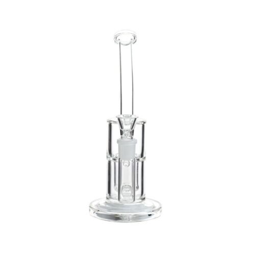 Wholesale Custom Logo Sticker High Borosilicate Glass Weed Bong Water Bong Waterpipe Beaker Glass Bong with Glass pot - Hookah Shisha