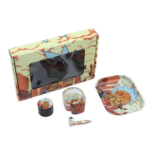 Wholesale Custom Logo Tobacco Smoking Kit Rolling tray Skull Glass Ashtray Herb Grinder Metal Pipe 4-in-1 Smoking Set for Weed4 - Tradedubai.ae Wholesale B2B Market Wholesale Custom Logo Tobacco Smoking Kit Rolling tray Skull Glass Ashtray Herb Grinder Metal Pipe 4-in-1 Smoking Set for Weed - Tradedubai.ae Wholesale B2B Market
