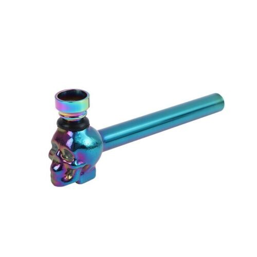 Wholesale Glass Pipe Skull Design for Weed Smoking Waterpipe