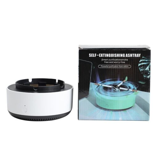 Wholesale New Arrival Electric Ashtray Smoking Accessories Custom Logo Cigarette Plastic Ashtray Self-Extinguishing Ashtray - Tradedubai.ae Wholesale B2B Market