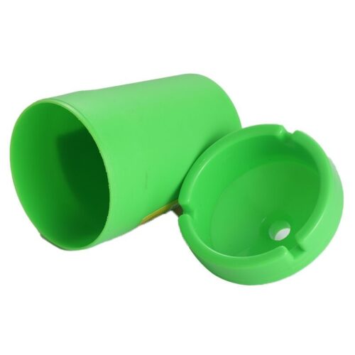 Wholesale New PP Material Ashtray With Luminous Portable Car Ashtray Plastic Ashtray