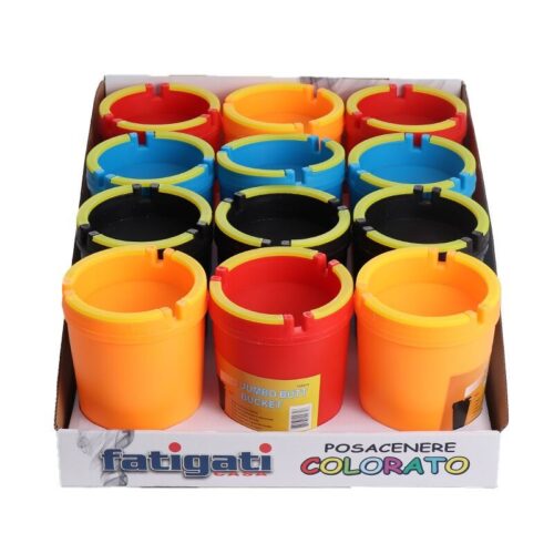 Wholesale New PP Material Ashtray With Luminous Portable Car Ashtray Plastic Ashtray