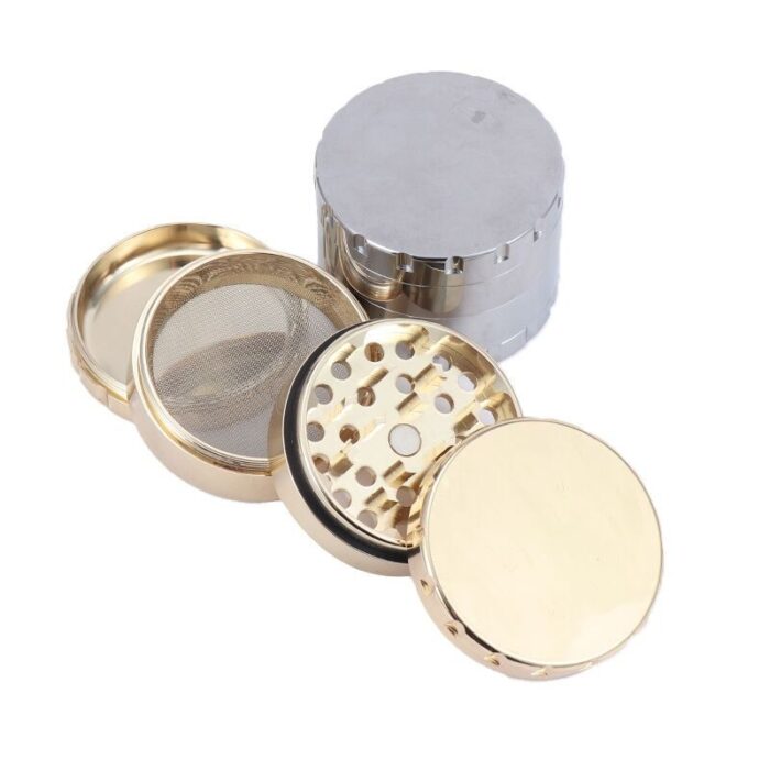 Wholesale Price Luxury Custom Logo 63mm-4 Stainless Steel Weed Herb Grinder Hemp Grinder - Tradedubai.ae Wholesale B2B Market