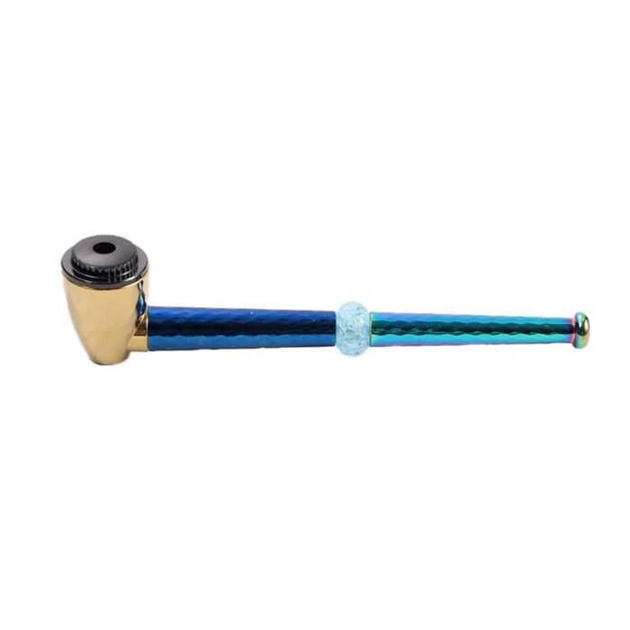 Wholesale Smoking Accessories Colorful Tobacco Pipe Custom Logo Metal Smoking Pipe for Weed Hemp - Tradedubai.ae Wholesale B2B Market