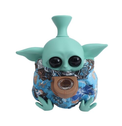 Wholesale Yoda Silicone Pipe Waterpipe Smoke Bong Smoking Accessories - Tradedubai.ae Wholesale B2B Market