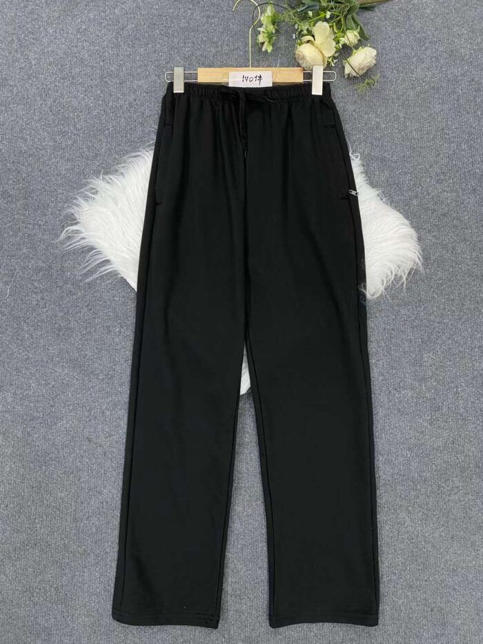 Wide-leg pants and trousers Versatile drawstring trendy loose wide-leg sports casual pants - Tradedubai.ae Wholesale B2B Market