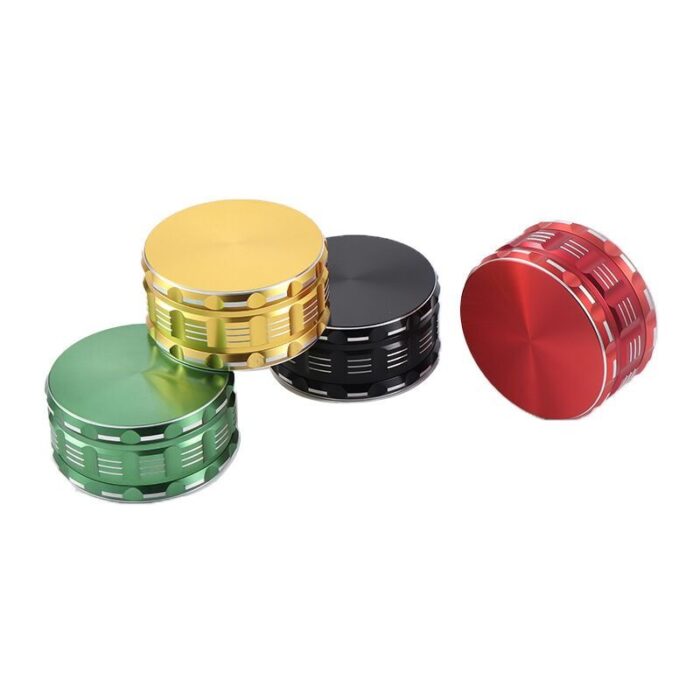 Wohlesale High Quality Herb Grinder 100mm Big Size Aluminum Hemp Weed Grinder for Smoking