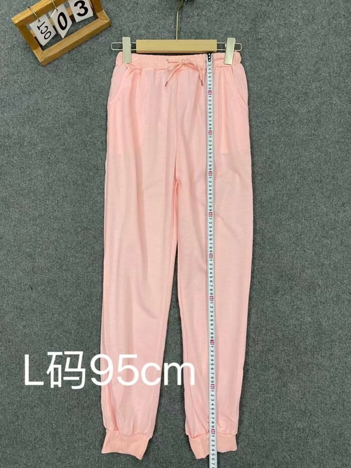 Womens suits casual loose slim pink hooded sweatshirt two-piece set1 - Tradedubai.ae Wholesale B2B Market