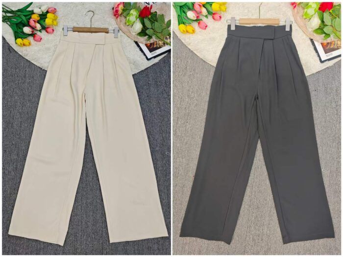 high-waisted womens casual trousers - Tradedubai.ae Wholesale B2B Market