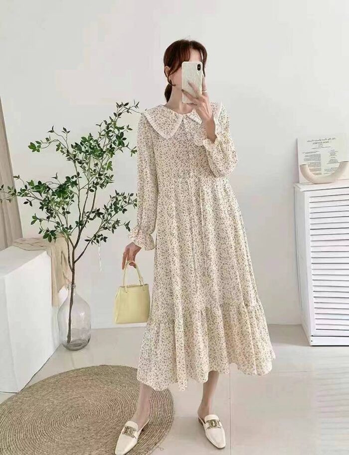 long-sleeved floral dresses - Tradedubai.ae Wholesale B2B Market