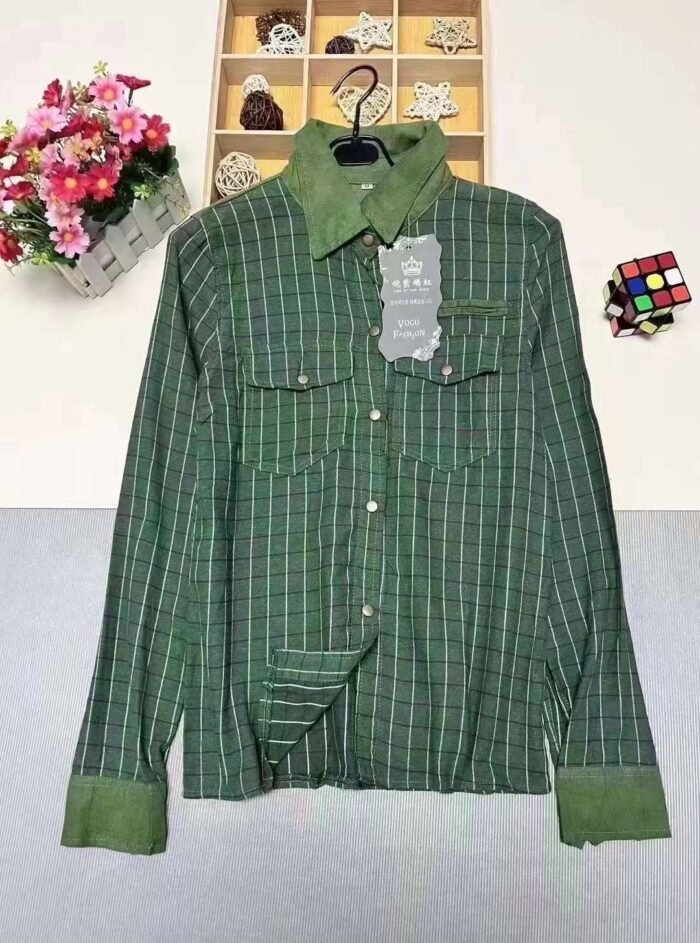 long-sleeved shirts mens loose ins trend Korean style mens shirts - Tradedubai.ae Wholesale B2B Market