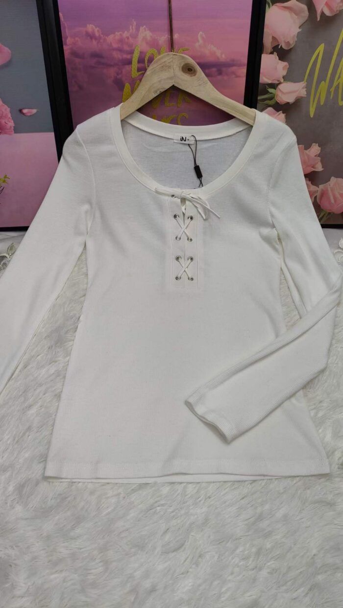 simple long-sleeved T-shirts for women slimming and slimming - Tradedubai.ae Wholesale B2B Market