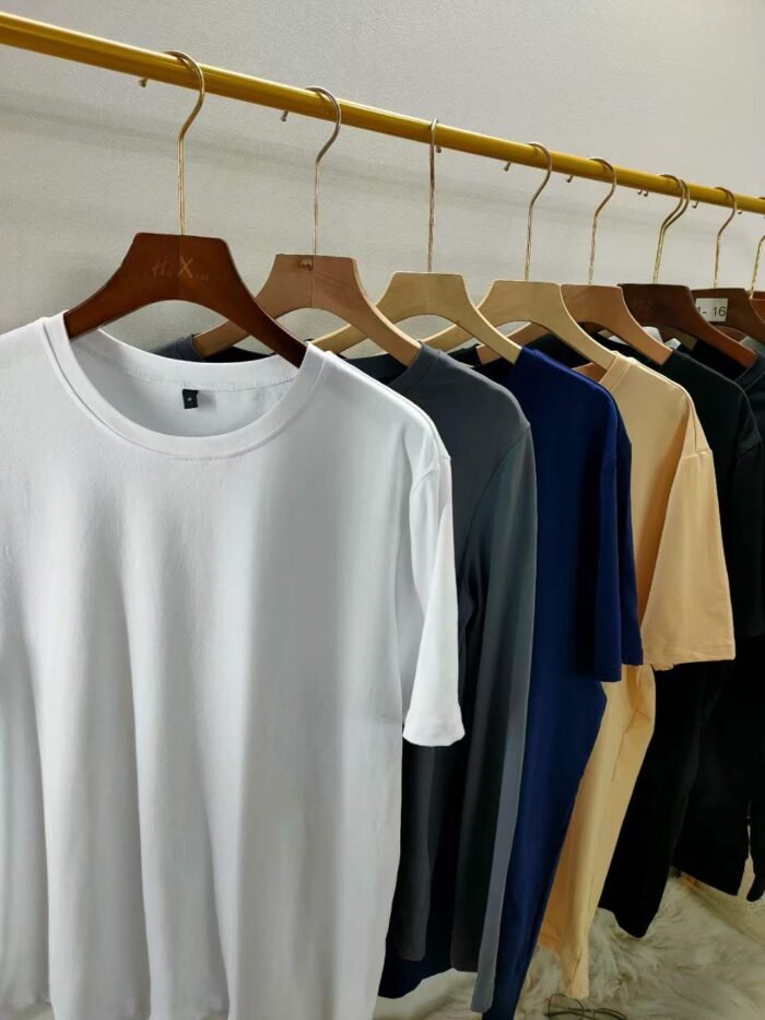 solid color T-shirts for men and women 8 - Tradedubai.ae Wholesale B2B Market