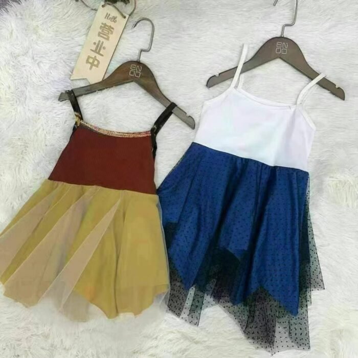 Baby girls suspender gauze skirt girls princess skirt girls fashionable summer skirt - Tradedubai.ae Wholesale B2B Market
