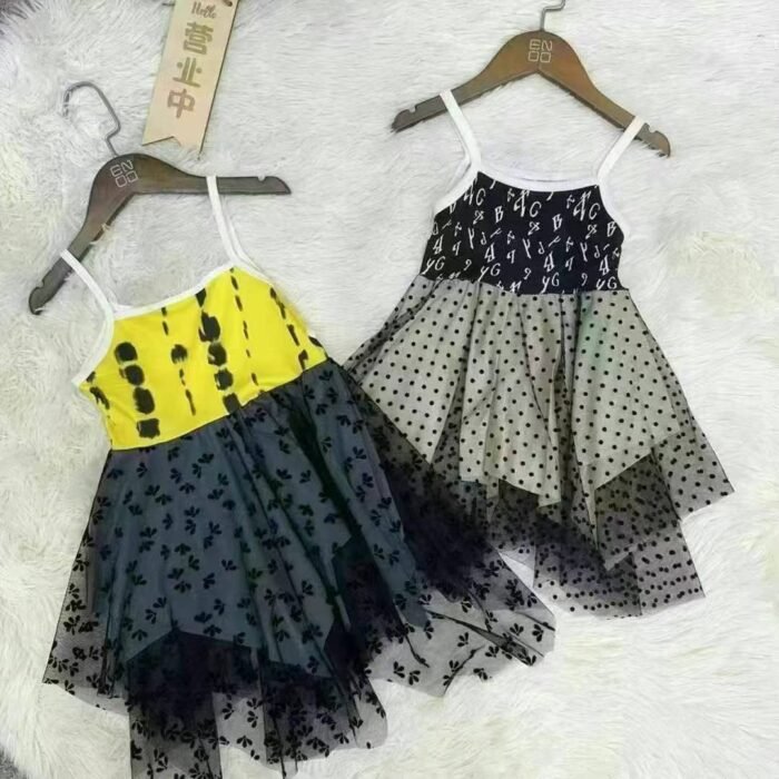Baby girls suspender gauze skirt girls princess skirt girls fashionable summer skirt - Tradedubai.ae Wholesale B2B Market