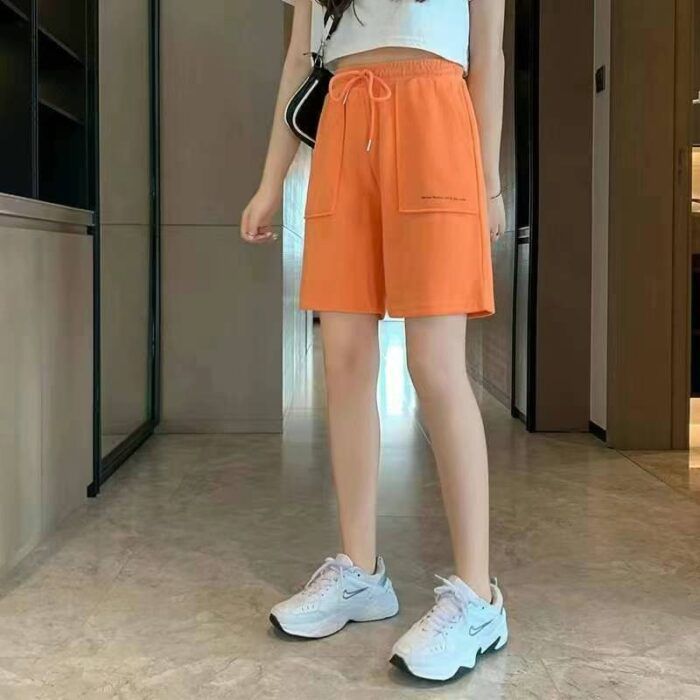 Casual shorts drawstring elastic waist sports style - Tradedubai.ae Wholesale B2B Market