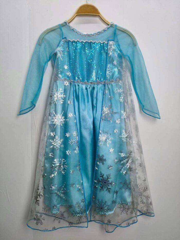 Frozen Anna and Elsa princess dress - Tradedubai.ae Wholesale B2B Market