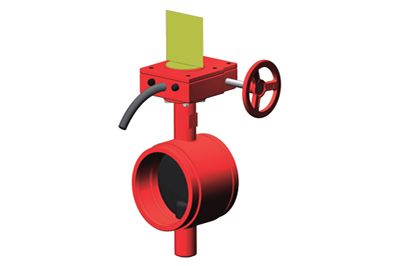 Grooved Butterfly Valve,Gear operated FIG.F1022-300