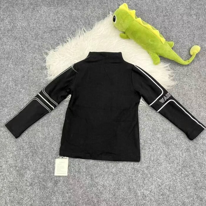 High-quality childrens half-turtle collar plus baby velvet printed base layer outer sweatshirts recycled by physical stores - Tradedubai.ae Wholesale B2B Market