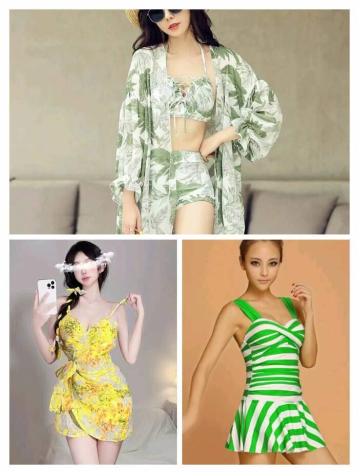 High-quality miscellaneous womens swimsuits including three-piece sets chiffon fabric - Tradedubai.ae Wholesale B2B Market