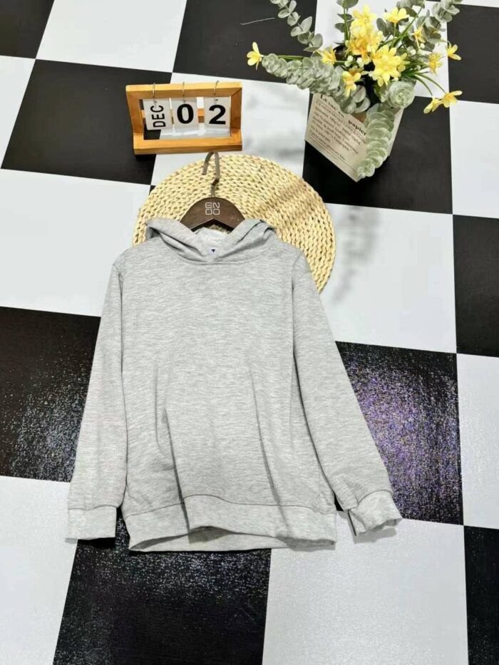 Middle-aged childrens hooded sweatshirt