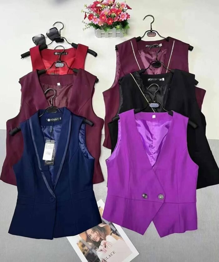 New sleeveless fashion suits and professional vests - Tradedubai.ae Wholesale B2B Market