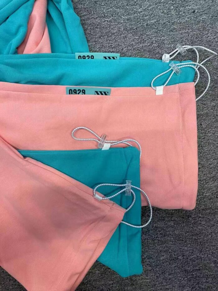 Pink ankle-tie womens sweatpants spring and summer loose straight dancing casual sports trousers - Tradedubai.ae Wholesale B2B Market