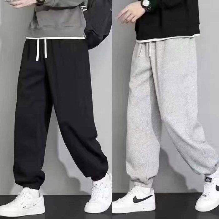 Spring and summer cotton fish-scale cloth casual sports pants - Tradedubai.ae Wholesale B2B Market