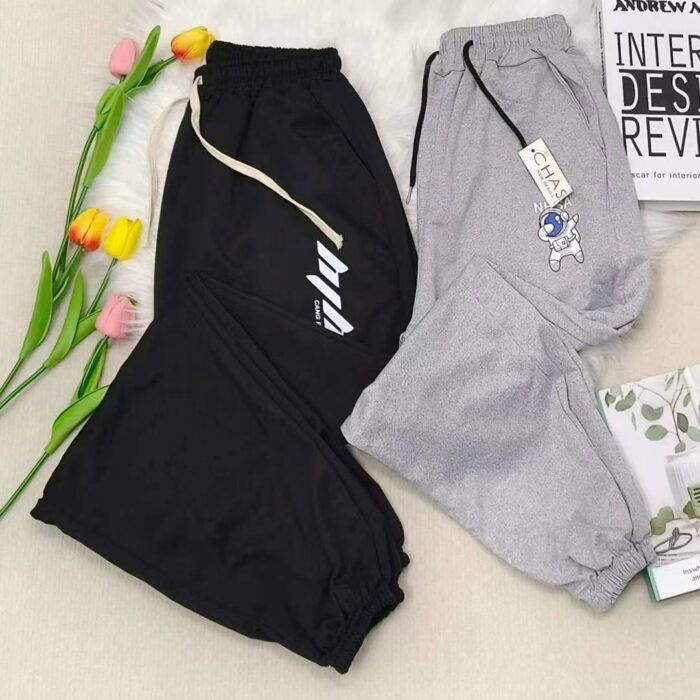 Spring and summer cotton fish-scale cloth casual sports pants - Tradedubai.ae Wholesale B2B Market