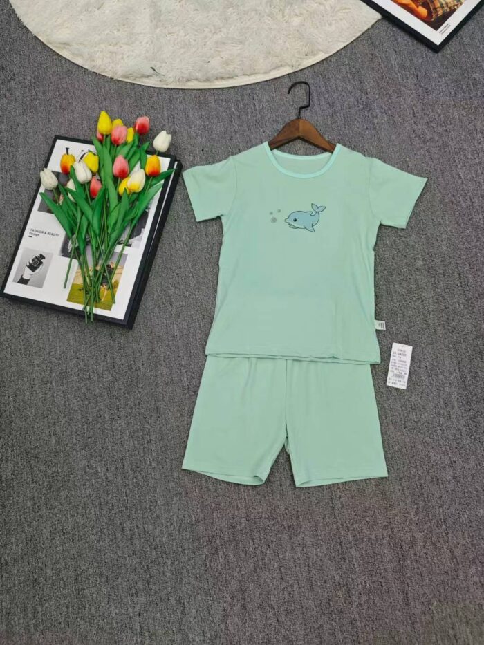 The factory recycled pure cotton suits for middle and older children - Tradedubai.ae Wholesale B2B Market