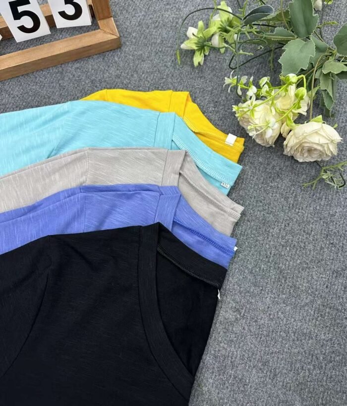V Neck Printed Womens Long Sleeve T-Shirts - Tradedubai.ae Wholesale B2B Market