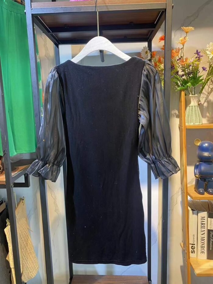 Velvet black dresses - Tradedubai.ae Wholesale B2B Market