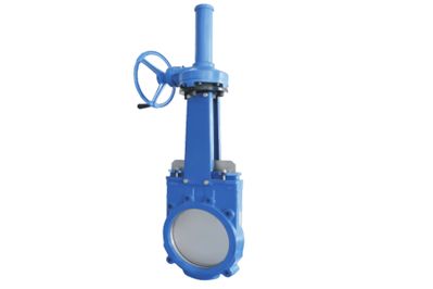 WAFER (LUG) TYPE KNIFE GATE VALVE WITH GEARBOX