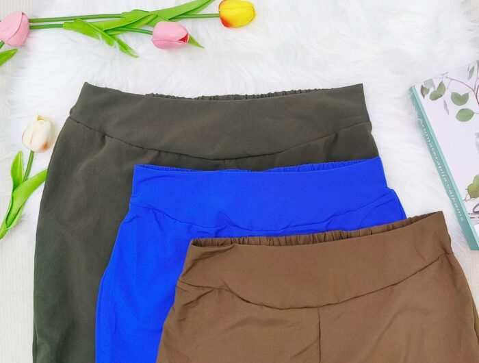 Womens summer thin casual trousers with micro-stretch and micro-flare - Tradedubai.ae Wholesale B2B Market