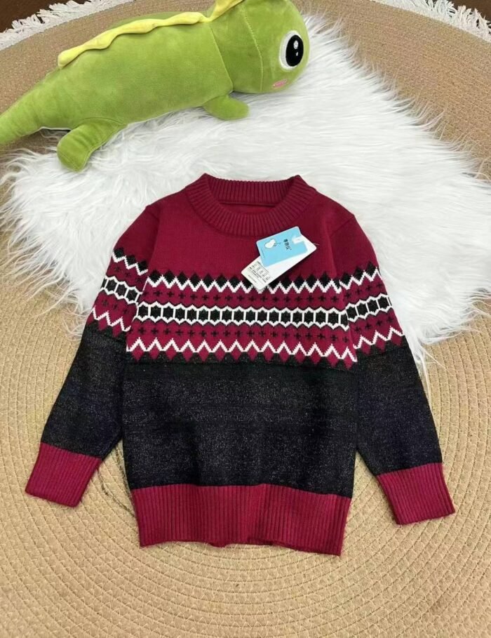 high-quality childrens round-neck sweaters recycled by physical stores - Tradedubai.ae Wholesale B2B Market