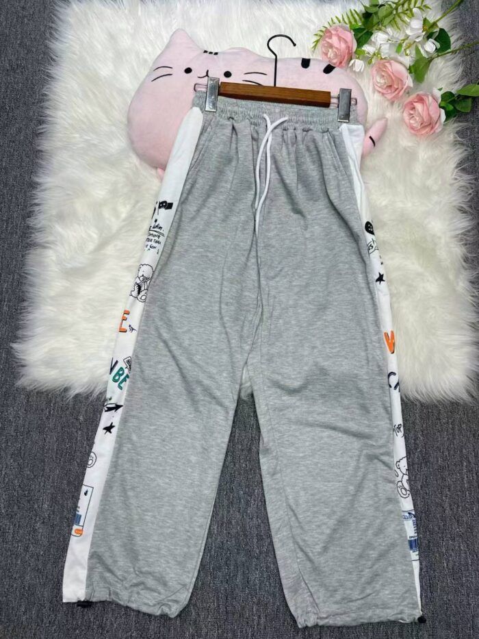 new style loose straight casual wide-leg spring and summer drawstring sweatpants - Tradedubai.ae Wholesale B2B Market