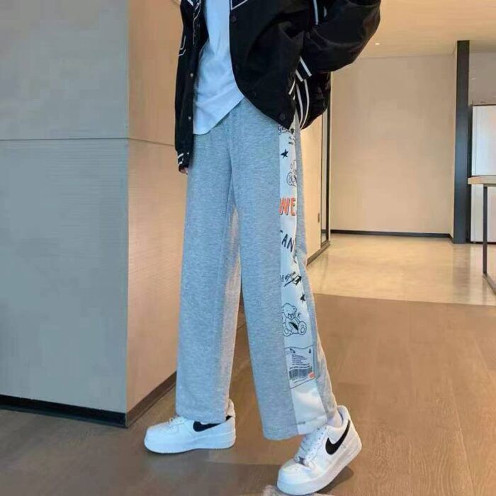 new style loose straight casual wide-leg spring and summer drawstring sweatpants - Tradedubai.ae Wholesale B2B Market