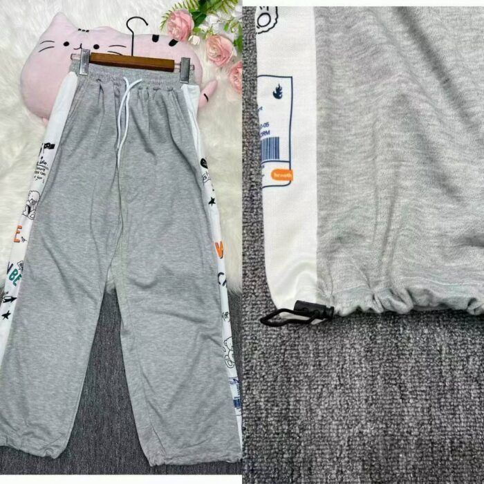 new style loose straight casual wide-leg spring and summer drawstring sweatpants - Tradedubai.ae Wholesale B2B Market