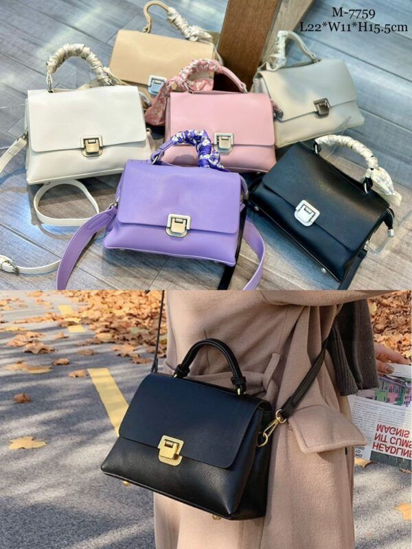 Crossbody Bags for Women Black PU Leather Shoulder Bag Cellphone Bags Wallet Purse and Handbags Card Holder for Women 7759 - Tradedubai.ae Wholesale B2B Market