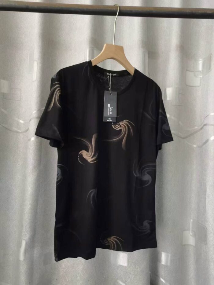 European and American trendy printed mens clothing 2024 summer genuine ice silk cotton four-way stretch fabric4 - Tradedubai.ae Wholesale B2B Market